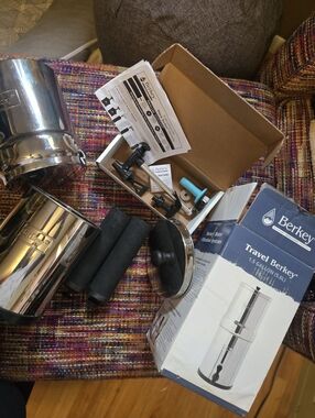 Berkey 1.5 Gallon Travel system - USED